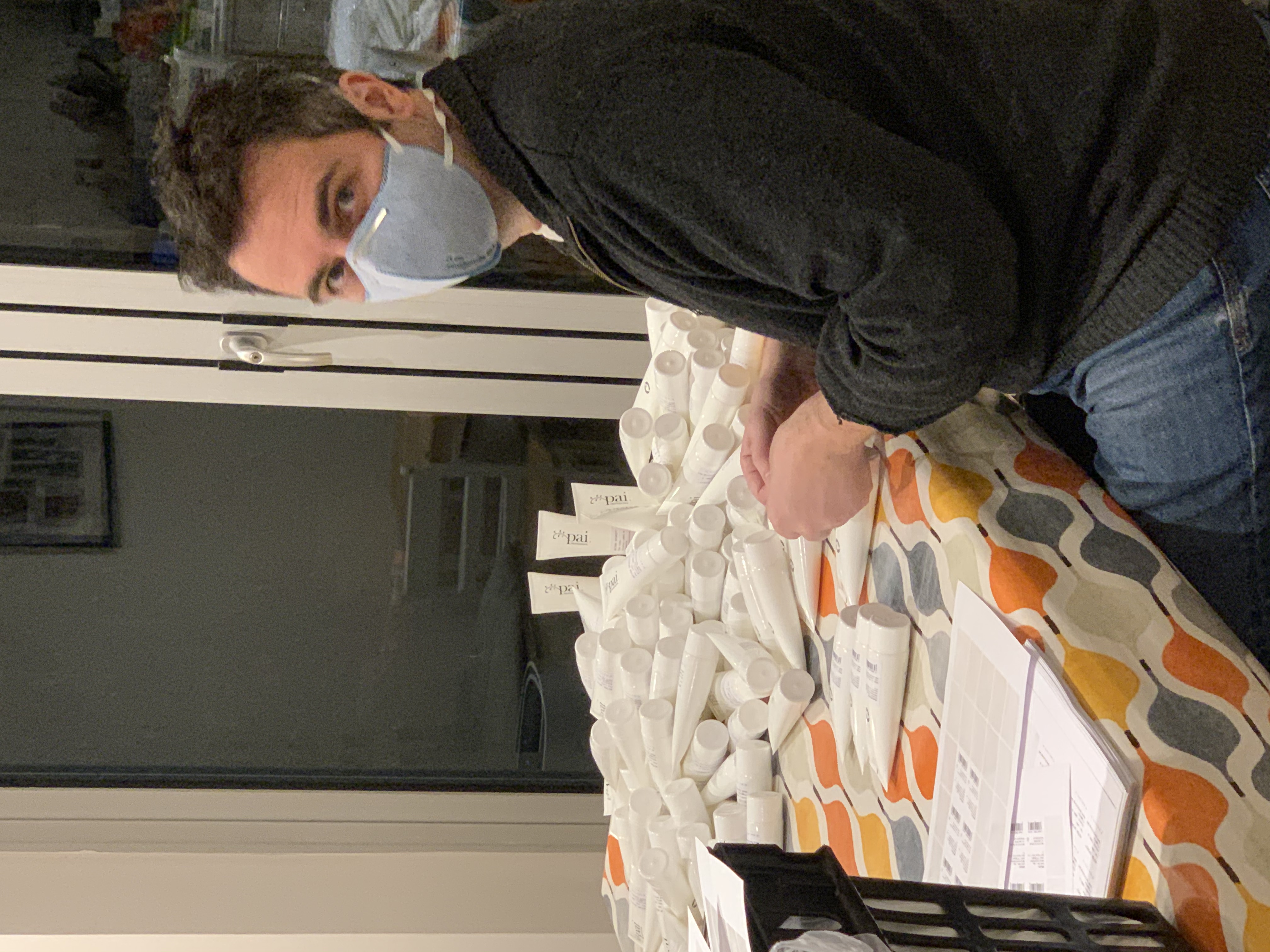 Ed labelling sanitiser