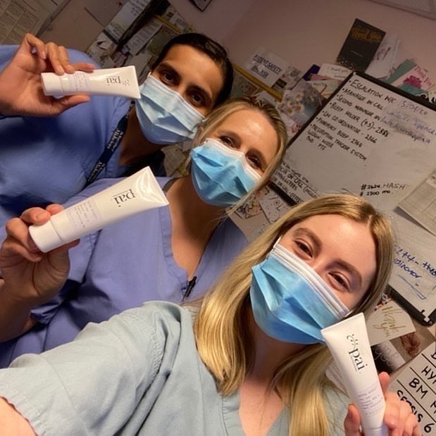 NHS staff with Acton Spirit